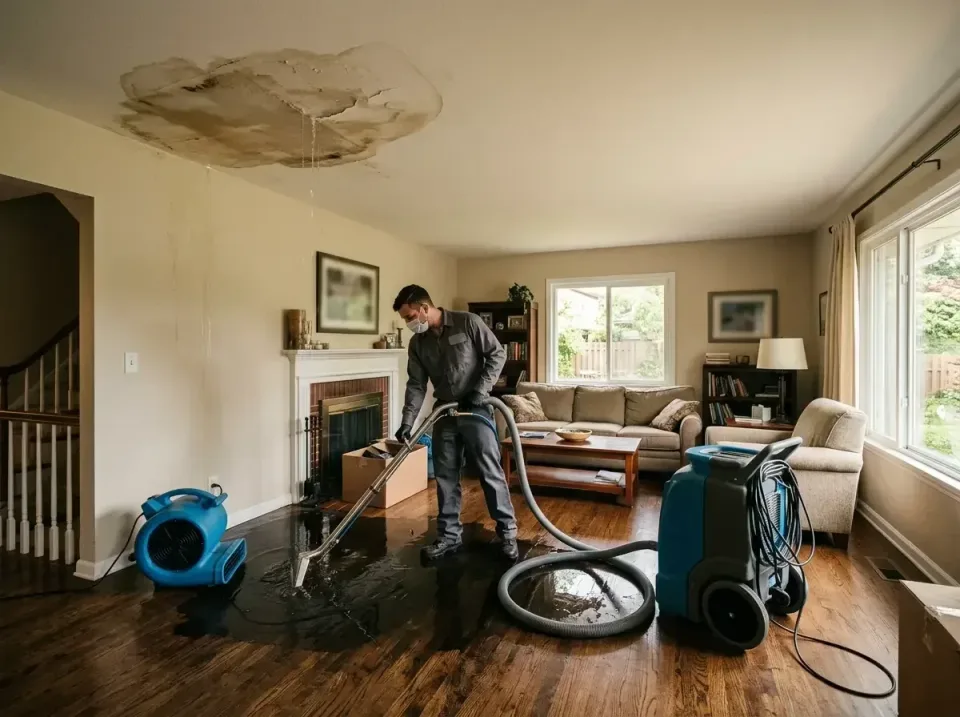 attic-pipe-burst-ceiling-drip-008 — frequently asked questions, Water Damage Restoration & Carpet Care in Absecon, NJ